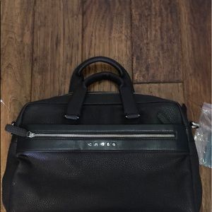 Cross leather briefcase